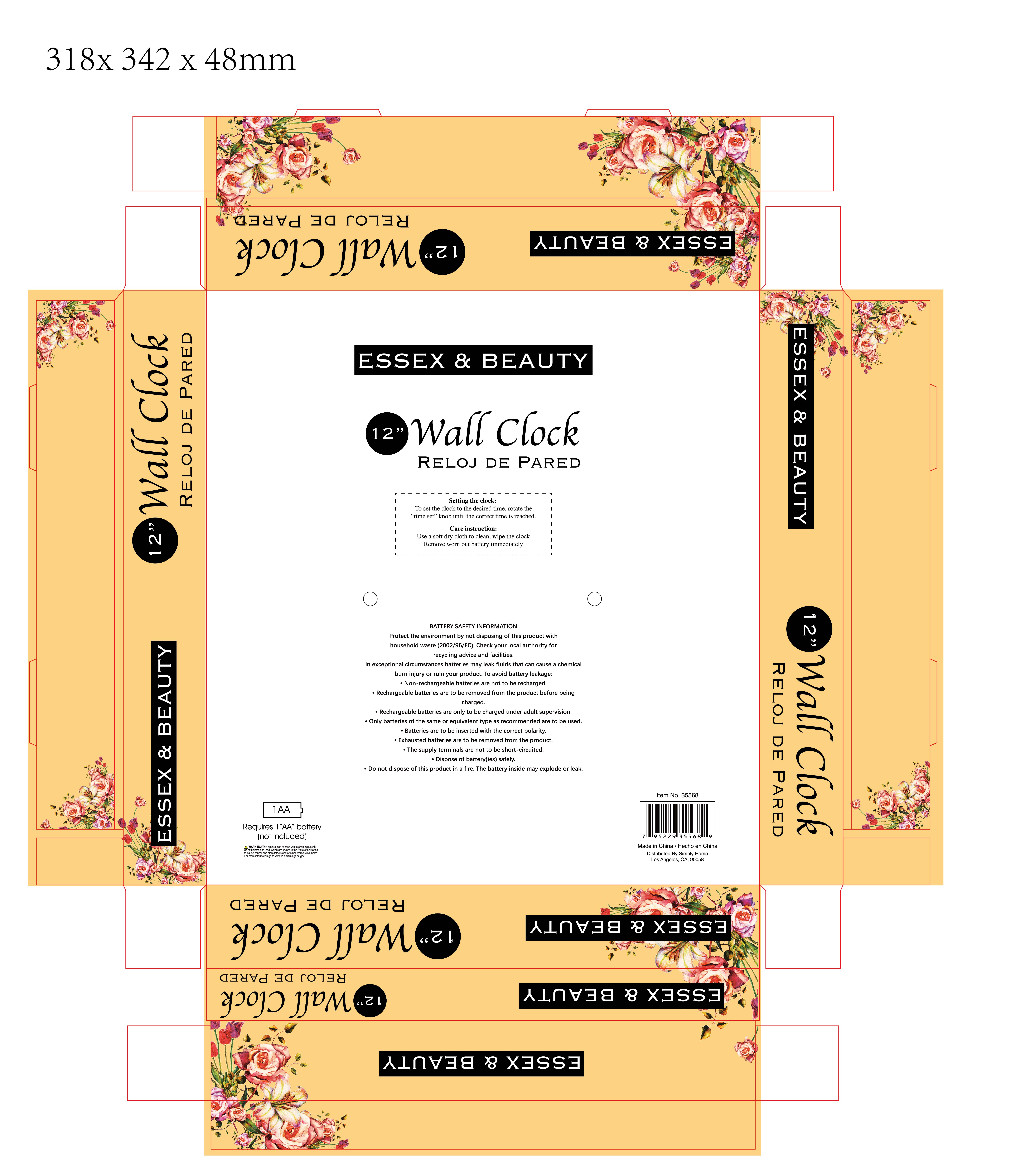 Clock Packaging Design